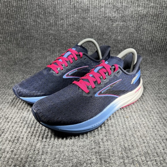 Brooks Shoes - Brooks Hyperion Women's Size 8 Peacoat Lilac Rose Running Shoes 1203961B430